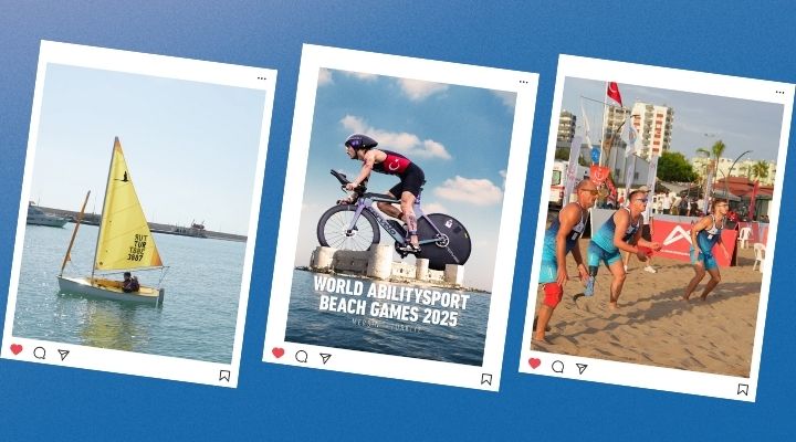 Paralimpik Rüzgarı Mersin Sahillerini Salladı; Tarihin İlk Dünya Bedensel Engelliler Plaj Oyunları! 
