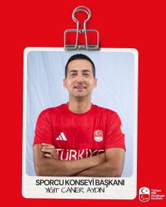 Sporcu Konseyi Başkanlığına Yiğit Caner Aydın Seçildi