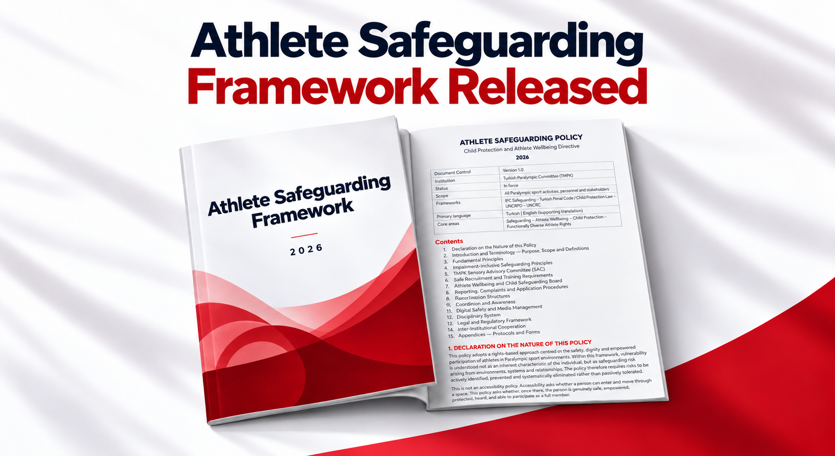 Türkiye Paralympic Committee Athlete Safeguarding Framework Developed