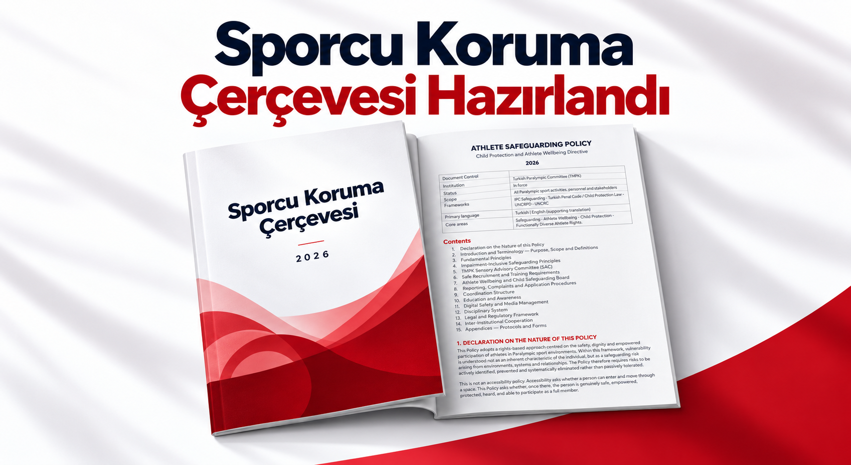 Türkiye Milli Paralimpik Komitesi Sporcu Koruma Çerçevesi Hazırlandı